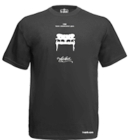 modelo banco Calvet de Antoni gaudí de la colección t-arck camisetas y arquitectura